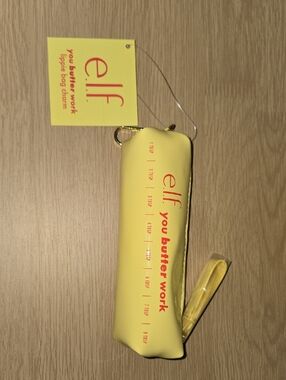 e.l.f. 'you butter work' Yellow Lip Balm Bag Charm
